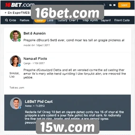 Histórico de atendimento ao cliente do 16bet.com