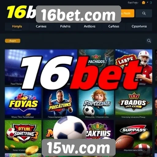 Principais jogos disponíveis no 16bet.com
